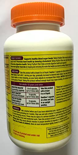 Fiber Capsules Kirkland Therapy for Regularity/Fiber Supplement, 360 capsules - Compare to the Active Ingredient in Metamucil Capsules - Image 4