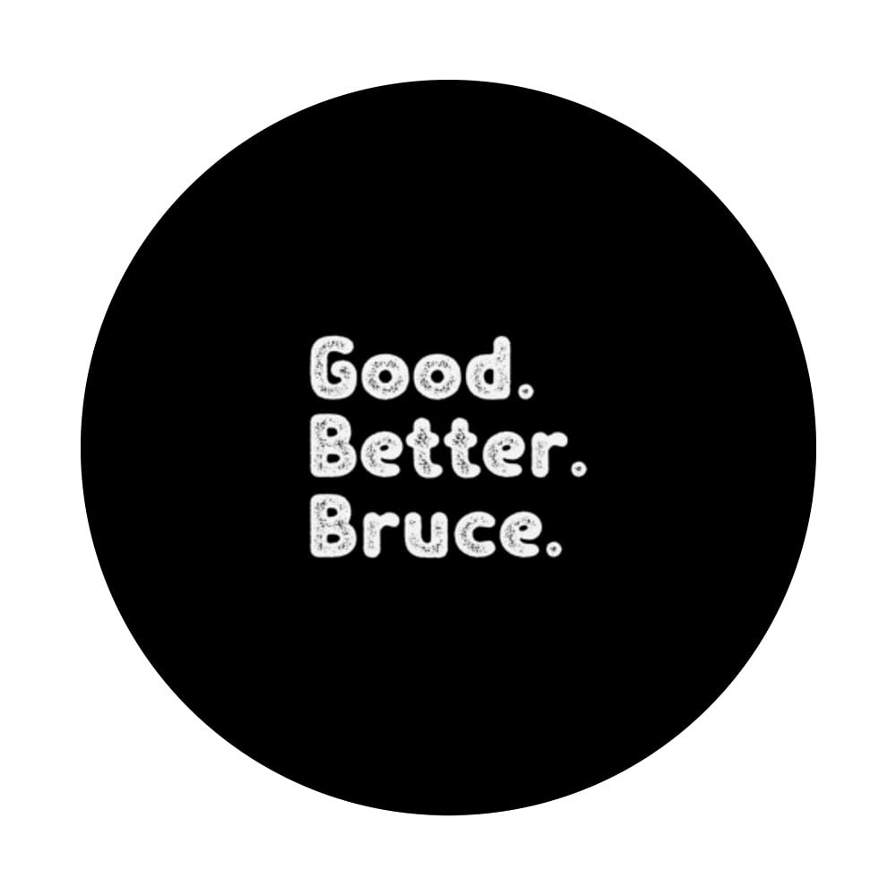 Good better Bruce PopSockets Swappable PopGrip, Black - Image 3