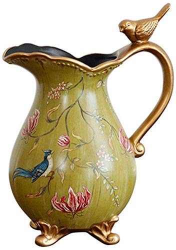 Vase céramique jaune et rose fait main pour une décoration personnalisée