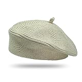 Little Girls Beret Hat French Artist Knit Hat Warm Knitted Beret for Kids Fashion Toddler Baby Beanie (Khaki01)