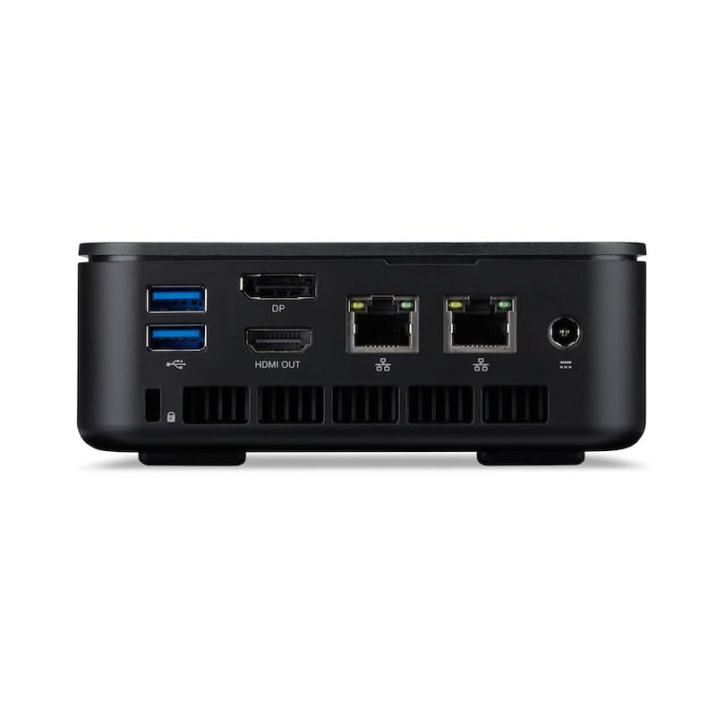 Acer Veriton Mini PC Intel i5-1334U (fino a 4.6GHz), 8GB RAM DDR4, SSD 512GB PCIe, Windows 11 Pro, WiFi 6, Dual LAN, HDMI DisplayPort USB-C, Desktop Compatto NUC