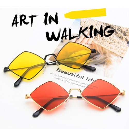 Lunettes de soleil irrégulières femmes LVTFCO légères contre reflets - 2