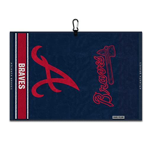 Atlanta Braves Face/Club Jacquard Towel