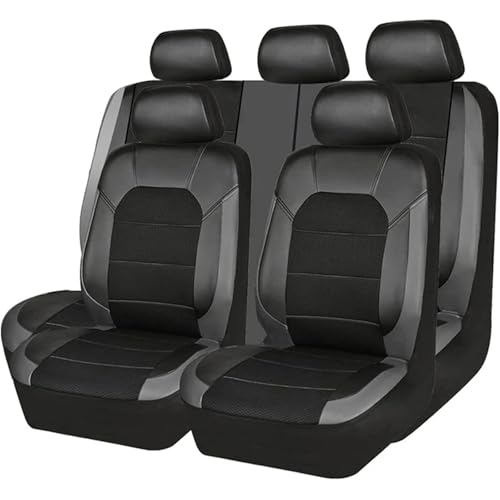 Housse de siège voiture en cuir lot de 9 pour protection auto