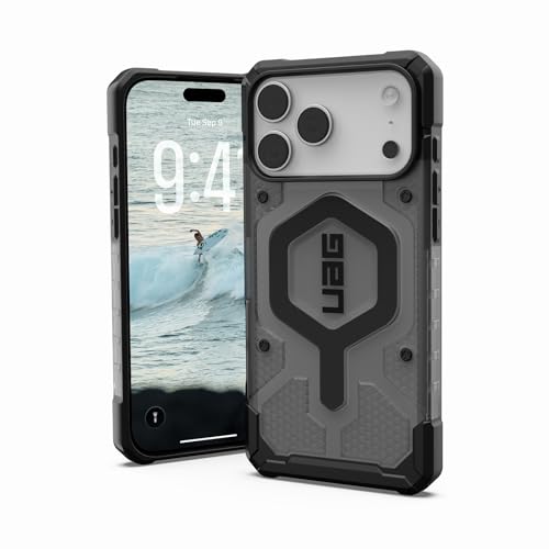 Urban Armor Gear iPhone 17 ProMax 2025 Shockproof Case Pathfinder Clear MAGSAFE Ash/Black