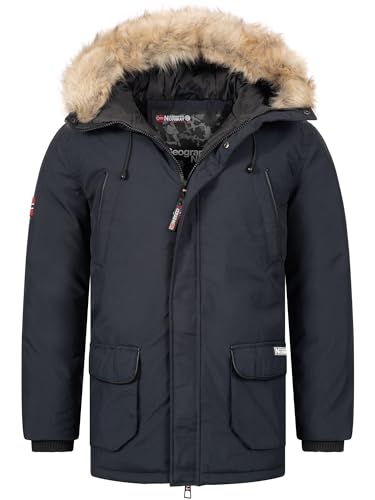 Geographical Norway Claude Men - Doudoune Homme Capuche - Chaude ...