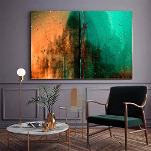 Art mural abstrait premium avec toile de peinture 70x100cm haute définition