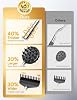 TUKUOS Telescoping Back Scratcher with 5 Detachable Scratching Heads, Rubber Handles, Anniversary Birthday Gifts for Men Women Back Scratcher for Men/Dad/Women/Adults #5