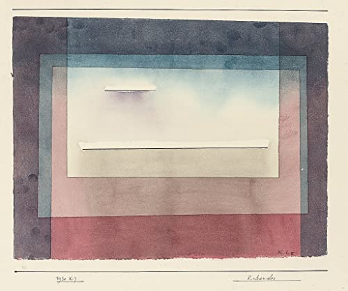 Poster Paul Klee Ruhend SERENDIPITP décoration murale toile 50x70
