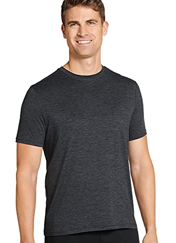 Jockey Men's Performance Soft Knit Space Dye Tee - 2 Pack2