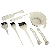 The Invisibles 8 pcs Cosmetology Hair Coloring Tint & Brush Kit by Cydraend
