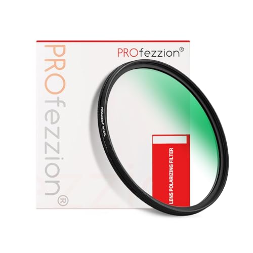 PROfezzion Slim Zirkularer Polfilter 40.5mm CPL Filter für Sony ZV-E10 ZVE10 ZV-1F ZV1F A6500 A6400 A6300 A6100 A6000 ZV-E1 ZVE1 A7C A7CII mit E 16-50mm...