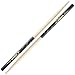 Zildjian 7A Hickory Nylon Tip Drumsticks - Black Dip