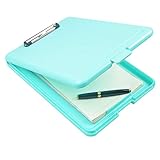 Storage Plastic Clipboard can be Opened Foldable for Nurse Students, Teachers, Sales, Utility,...