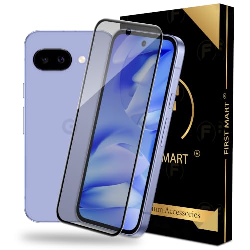 Image of FIRST MART Military-Grade Matte Tempered Glass for Google Pixel 9A - 9H Screen Protector, Anti-Glare Protection, Scratch-Resistant, Bubble-Free (1 Pack)
