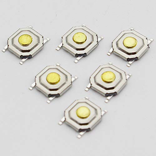 Bouton poussoir Tactile 100 PC/Lot SMD 4 * 4 * 1.5MM 4X4X1.5MM bouton poussoir Tactile Micro interrupteur interrupteur Tact momentané ÉlectroniqueCommutateur