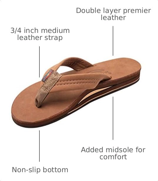 Image of Rainbow Sandals Women's Double Layer Wide Strap w /Arch
