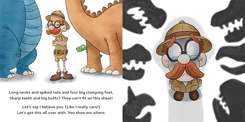 Look! There Are No Dinos Inside Of This Book: A Funny Interactive Dinosaur Book for Kids — Ages 4-8 - image 6