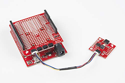 Image of SparkFun Spectral Sensor Breakout - AS7262 Visible (Qwiic)-detects wavelengths in the Visible Range at 450, 500, 550, 570, 600 & 650nm of Light Each w / 40nm of Full-Width Half-max Detection-2.7V-3.6V