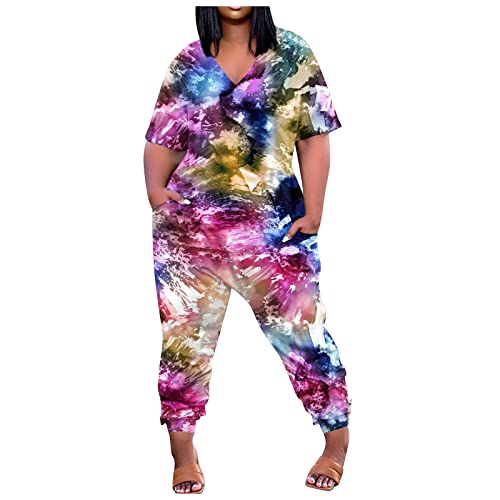 Byirdfa Jean Jumpsuit For Women Bohemian Cartoon Loose Jumpsuits For Women Spaghetti Comfort Overalls Women Fitted #TOP28