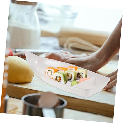 Bandeja Sushi Boat Pequeña de Melamina Estilo Japonés miniatura 5