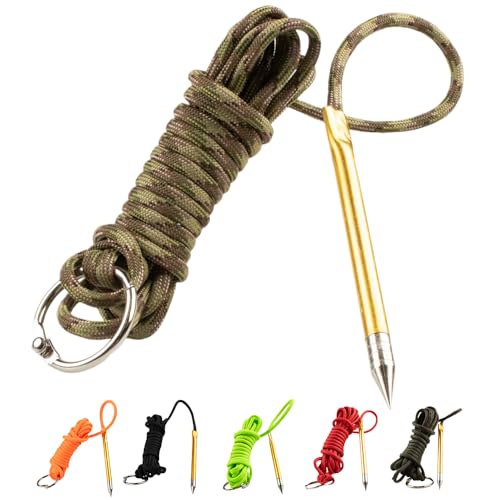 Fish Stringers – 10- & 20-Foot Lengths – 30+ Colors to Choose from! (Multi Camo 10 Feet)