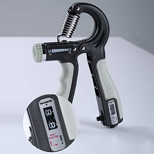 Ajcoflt Aptidão Aperto de Mão Reforço Exercitador Resistência Ajustável Antiderrapante Garra Aumenta