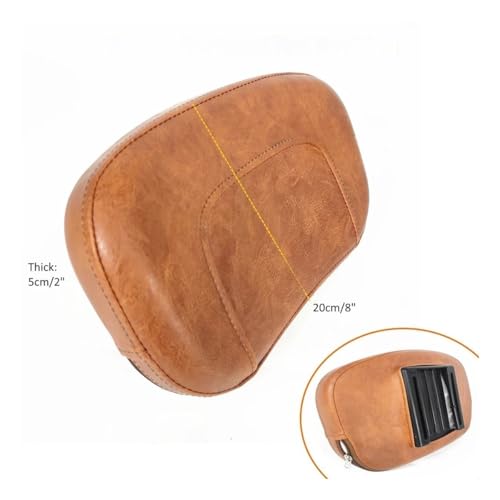 Dossier passager moto réglable et coussin multi-usages pour conducteur