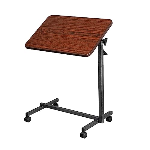 Bureau debout mobile et table de chevet relevable en acier - 8