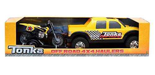 Tonka Off Road Hauler with Motorcycles
