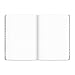 Liberty London Maxine Writers Notebook Set – Includes Two 6” x 8.25” Soft Covered Journals – 80 Lined Pages Each, Journal Notebooks with Center-Sewn Binding