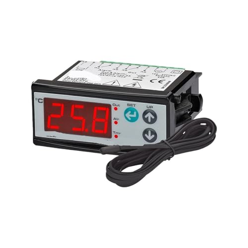 Controlador de temperatura ON/OFF DT-322 con sensor NTC y potencia de 6 VA