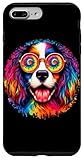 Photo Gallery custodia per iphone 7 plus/8 plus cool tie dye occhiali da sole springer spaniel dog illustrazione Photo Gallery custodia per iphone 7 plus/8 plus cool tie dye occhiali da sole springer spaniel dog illustrazione