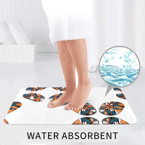 Tapis de bain rectangle WHJDPP pour sortie de baignoire et coiffeuse