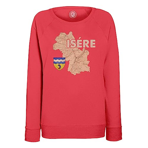 Sweatshirt Isère femme idéal pour vos balades fraîches à Grenoble