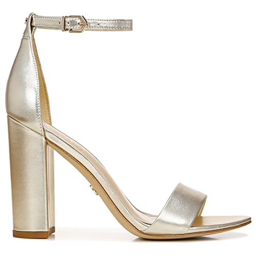 Sam Edelman Women's Yaro Dress Sandal, Jute Metallic Leather, 6.5 Medium Us #TOP5