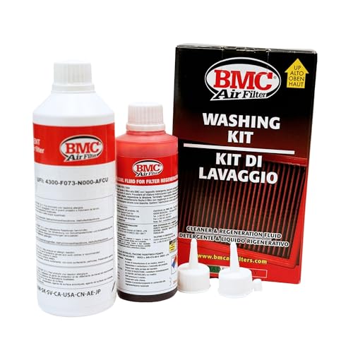 Bmc 1036174 Pulizia e Manutenzione Filtri, 250mL-500mL, Confezioni da 2