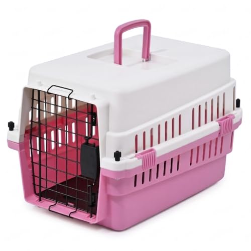 Freepet Hard-Sided Pet Carrier for Cats and Small Dogs, 20" Sturdy Travel…