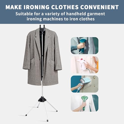 Kensbro Clothes Hangers for Steam Straighteners Steam Rack for Clothes Clothes Stand - Image 4