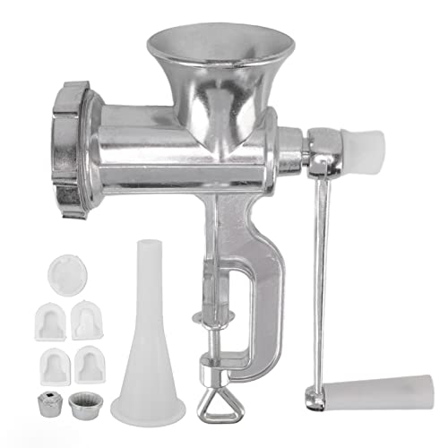 Sausage Stuffer, Alloy Manual Meat Grinder for Mincing, Mincing Meat, Meat Grinder, Poultry Tools (Model 5) Sausage Stuffer, Alloy Manual Meat Grinder for Mincing, Mincing Meat, Meat Grinder, Poultry Tools (Model 5)