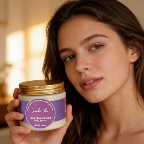 Generic Luxury 6-in-1 Body Butter Gift Set for , Skin Care Set | 6 x 200ml Jars in Gift Box for Women, Body Butter Collection Gift Set – Ready to Give with Card Box for