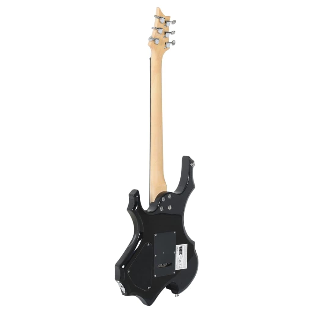Generico Chitarra Elettrica Principianti e Custodia Marrone Nera 4/4 39",Marrone e Nero,3.79kg,70186