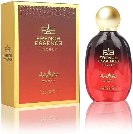 French Essence Luxury Aura Perfume for Women 60ml | Long-Lasting Eau De Parfum | Fresh & Elegant Fragrance Body Spray