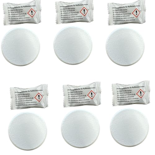 Quailitas Bosch Tassimo Descaling Tablets [Pack of 6 Tablets Per Pack] –Coffee Machine Limescale Descaler for Bosch Coffee Makers, Limescale Remover Coffee,Tea & Espresso