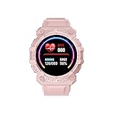 【Smartwatch Wasserdicht IP67 Wasserdichte 】 Das integrierte Spritzgussgehäuse und Edelstahl sind integriert, um eine wasserdichte Wirkung der Klasse IP67 zu erzielen.Nicht geeignet für Tiefseetauchen, Sauna, heißes Bad.