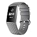 Produktbild RALC Fabelhaftes Ersatzband für Fitbit Charge 3 Silikonband Diamant-Armband H6