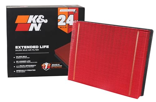 Filtre à air moteur K&N pour Chevy Silverado et Tahoe de 1999 à 2019