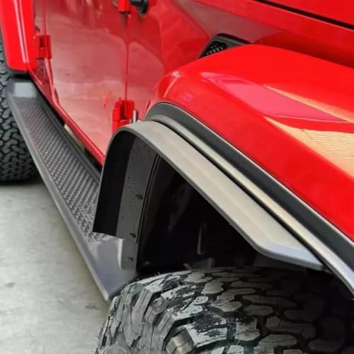 Extensiones de guardabarros Jeep Wrangler JL para solucionar salpicaduras 5
