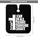 I Can Do All Things Through Christ 55x66 Inches Hair Cutting Cape, Waterproof Barber Cape for Men Women Haircut Apron Hairdressing Accessories for Hair Cuts