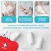 Health Press Mullbinden – Verbandsmaterial (8cm x 4m) 20 Rollen – Elastischer Binden Verband – Medizinprodukt – Dermatologisch getestete Fixierbinde – Bandage Ideal für Erste Hilfe & Wundversorgung